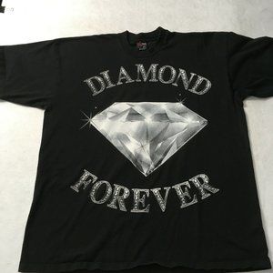 #7 Pro Tag Diamond Forever Tee Shirt Men's Size 3XL Black 100% Cotton cool